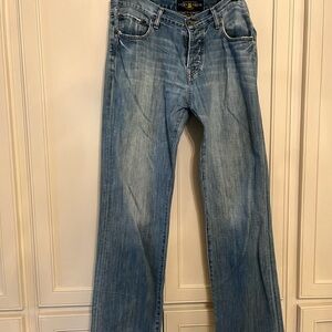 Lucky Brand Men's Straight Jeans Light Blue Wash